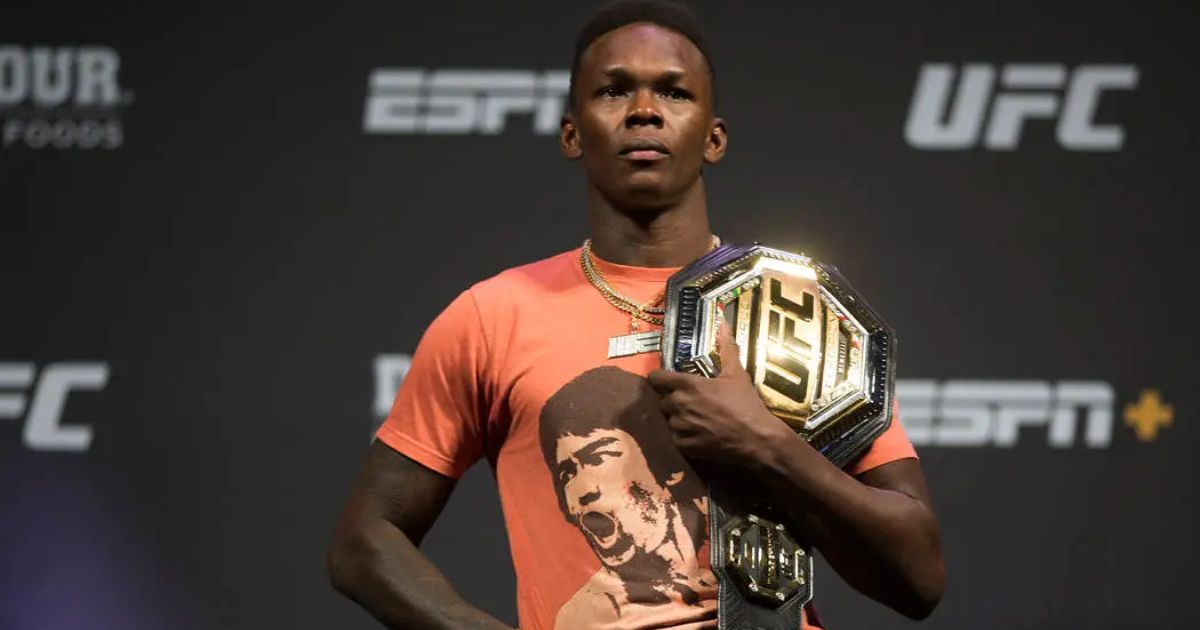 1 Israel Adesanya - The Reigning Middleweight Champion